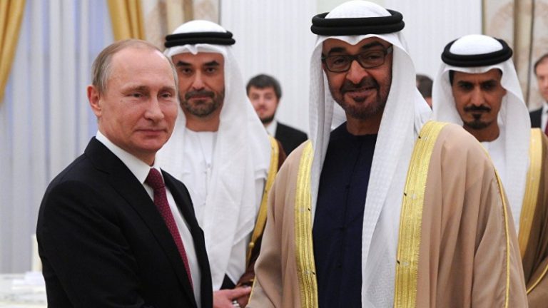 Цель встречи Владимира Путина с принцем ОАЭ Абу-Даби 1 июня 2018 года
