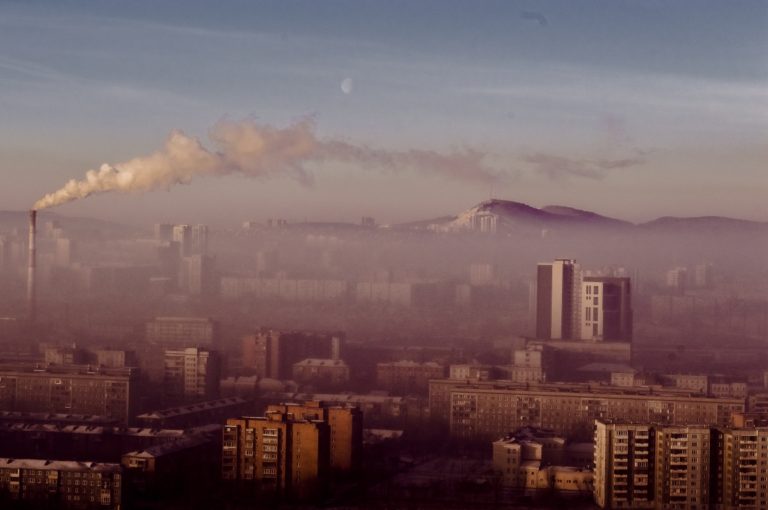 Режим черного неба в Красноярске: причины, фото, карта онлайн