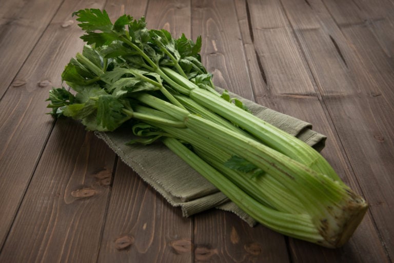 Celery is a super vegetable