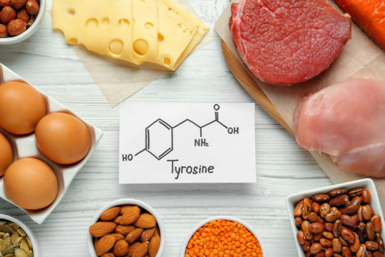 Tyrosin ist ein Aminosäure-Neurotransmitter